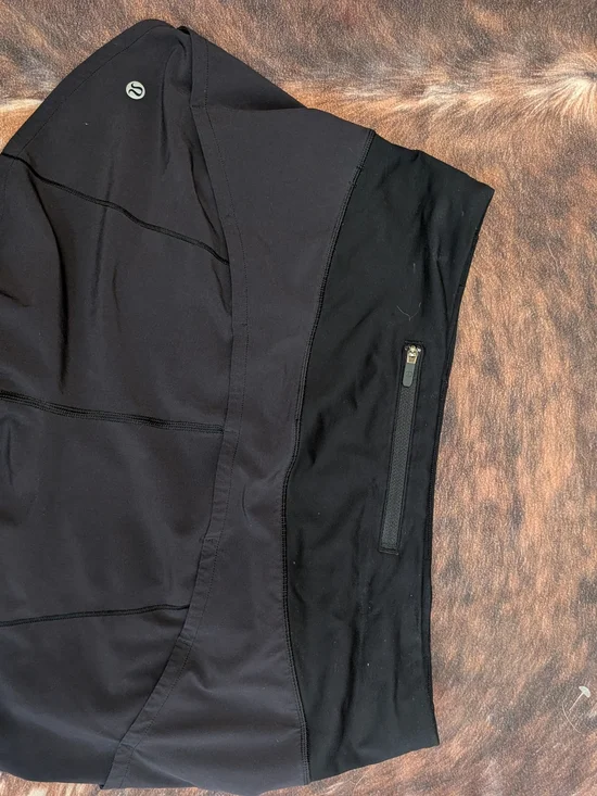 Lululemon Women’s Black Performance Running Shorts - Picture 3 of 4